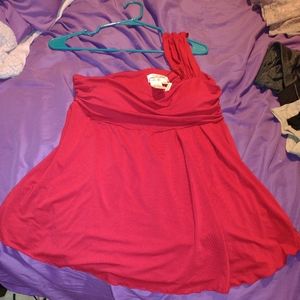 MLLP Max Studio Specialty Products One Shoulder Top